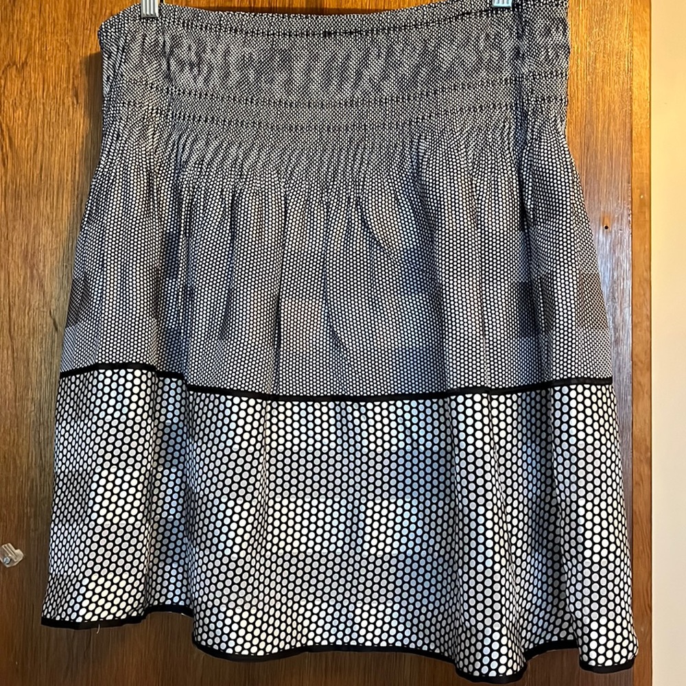 Max Edition  - Y2K NWOT silver and black skirt